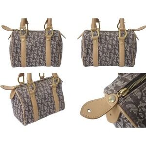 Dior Speedy Boston Christian Trotter Brown Bag